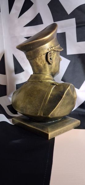 Гіпсовий бюст Адольфа Гітлера, погруддя Адольфа Гітлера, статуетка Адольфа Гітлера  0602 фото
