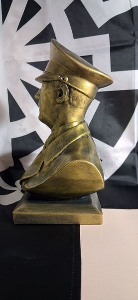 Гіпсовий бюст Адольфа Гітлера, погруддя Адольфа Гітлера, статуетка Адольфа Гітлера  0602 фото